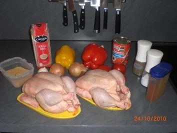 Rezept: Backhähnchen mit Djuvec-Reis Bild Nr. 2 Backhähnchen mit Djuvec-Reis - Rezept - Bild Nr. 2