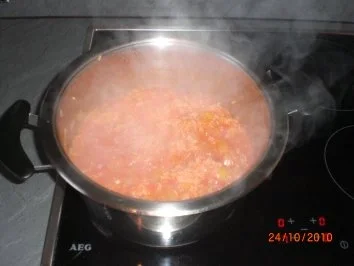 Rezept: Backhähnchen mit Djuvec-Reis Bild Nr. 10 Backhähnchen mit Djuvec-Reis - Rezept - Bild Nr. 10