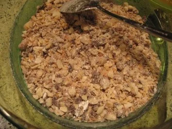 Weihnachtsbäckerei - Macadamia-Schoko-Häufchen - Rezept - Bild Nr. 5