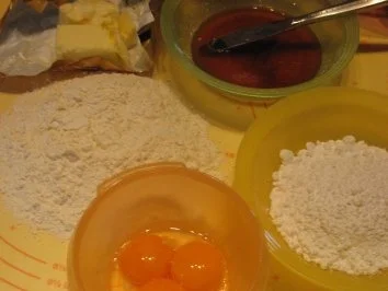 Weihnachtsbäckerei - Gefüllte - Kometen - Rezept - Bild Nr. 2