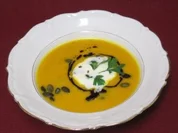 Kürbiscremesüppchen - Rezept