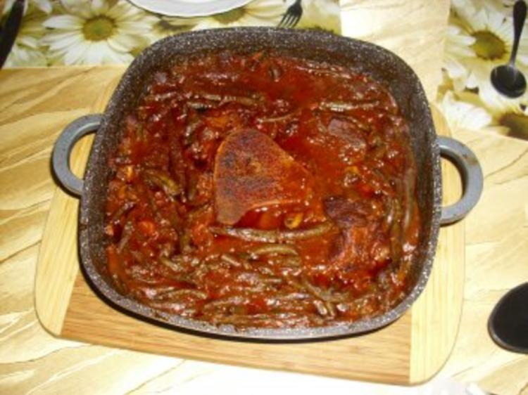 Beinscheibe lecker geschmort mit grünen Bohnen - einfach - von gabi-63