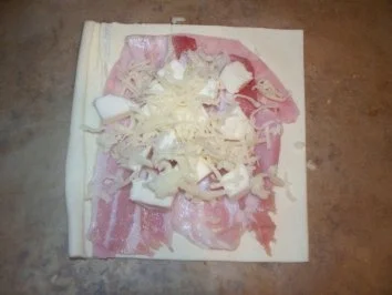 Käse-Schinken-Croissants/ Taschen - Rezept - Bild Nr. 3