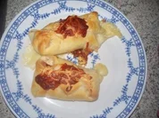 Käse-Schinken-Croissants/ Taschen - Rezept