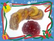 Arme Ritter mit Äpfeln und Preiselbeeren - Rezept