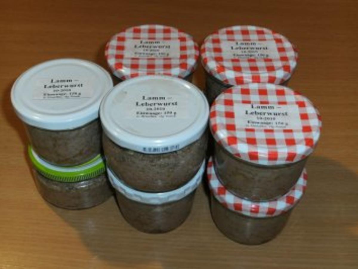 Wursten: Lamm - Leberwurst - Variante 1 - Rezept