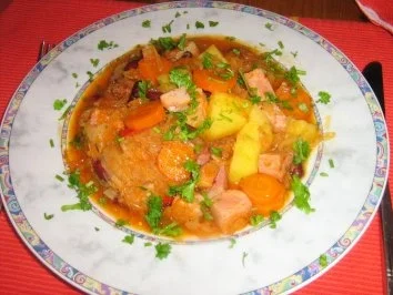 Scharfe Sauerkrautsuppe - Rezept