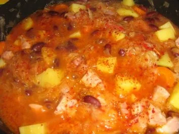 Scharfe Sauerkrautsuppe - Rezept - Bild Nr. 5