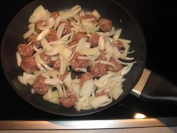 Mett - Zwiebel - Sauce - Rezept - Bild Nr. 3