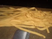 Nudeln : Selbstgemachte Tagliatelle - Rezept