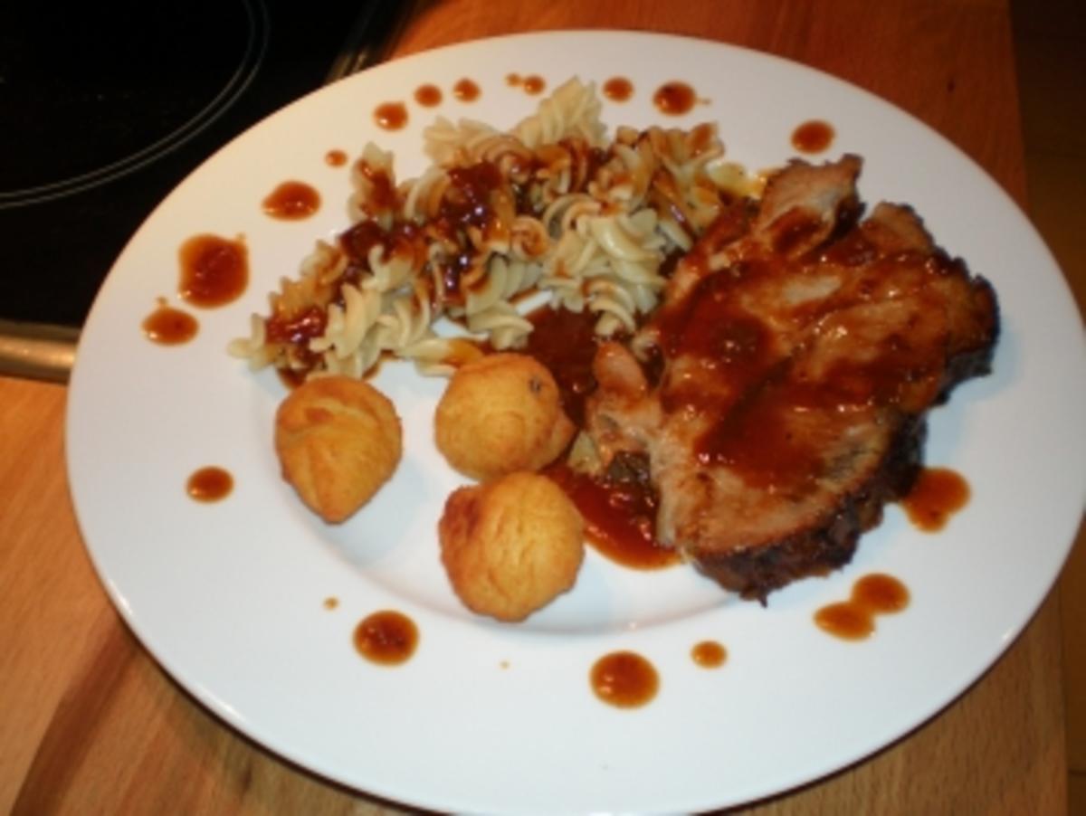 Bilder für Pikanter Schweinebraten - Rezept