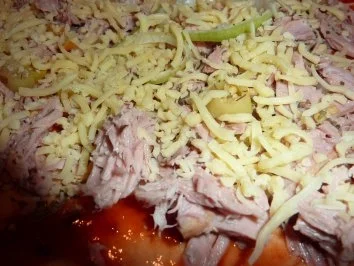 Gebäck herzhaft: Garnelenpizza - Rezept - Bild Nr. 5