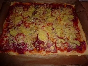 Gebäck herzhaft: Garnelenpizza - Rezept - Bild Nr. 6
