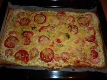 Gebäck herzhaft: Garnelenpizza - Rezept - Bild Nr. 4