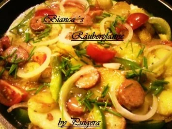 Bianca´s Räuberpfanne - Rezept