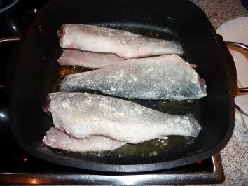 Rezept: Fisch: Wolfbarsch an Limetten-Kapernsauce Bild Nr. 5 Fisch: Wolfbarsch an Limetten-Kapernsauce - Rezept - Bild Nr. 5