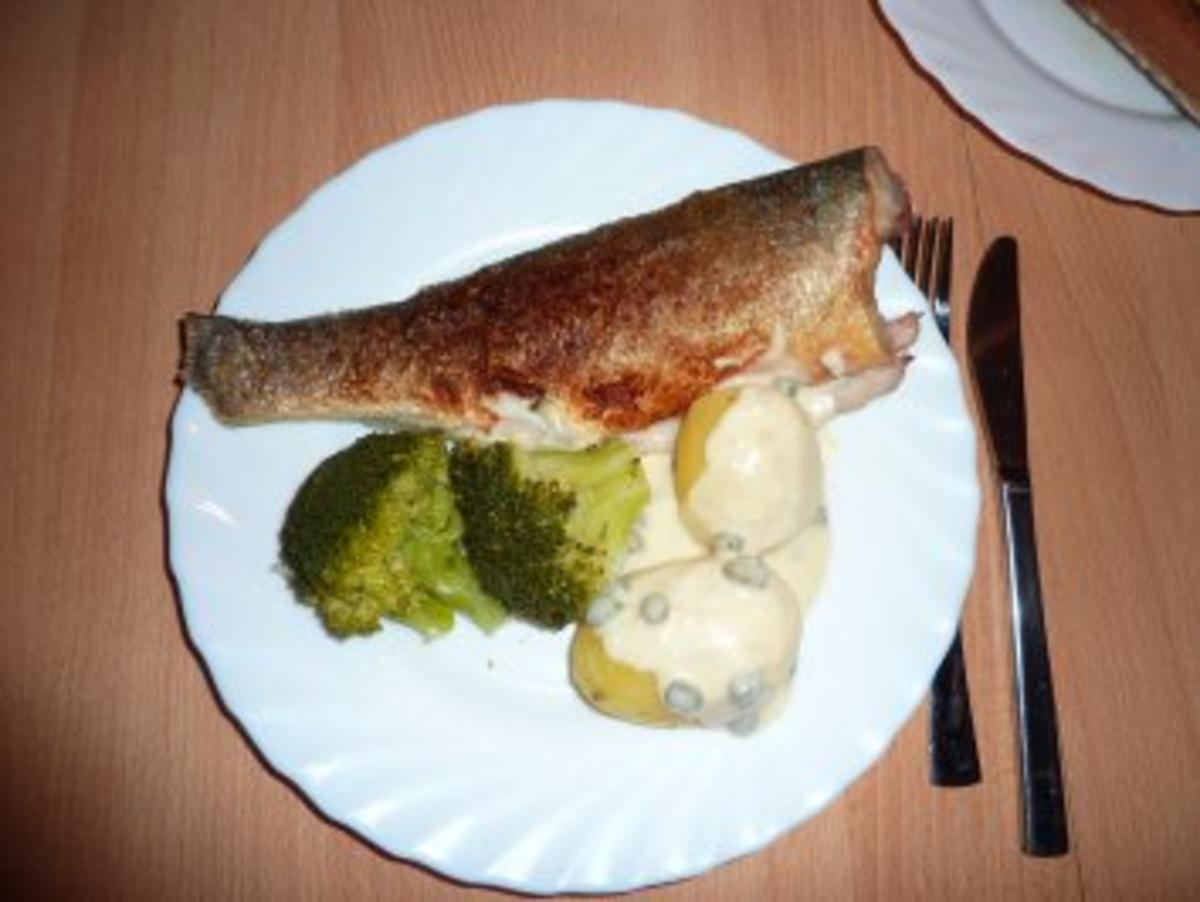 Fisch: Wolfbarsch an Limetten-Kapernsauce - Rezept - Bild Nr. 11