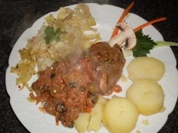 Rinderhüftsteak mit  Don Alfonso-Sauce ... - Rezept