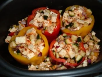 Gemüse : Paprika gefüllt im Ultra - Pro - Rezept - Bild Nr. 3
