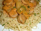 Gurken - Bratwurstpfännchen....... - Rezept