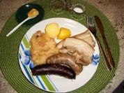 Schlachteplatte schnell und einfach - Rezept