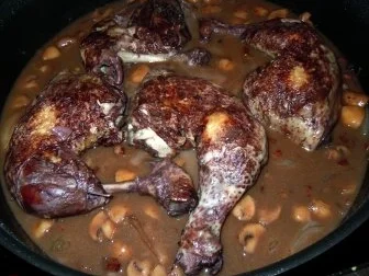 Rezept: Coq au vin Bild Nr. 8 Coq au vin - Rezept - Bild Nr. 8