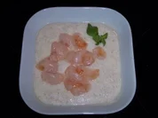 Rezept: Dinkelgrieร mit Litschi-Kompott Dinkelgrieร mit Litschi-Kompott - Rezept