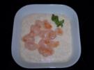 Dinkelgrieß mit Litschi-Kompott - Rezept