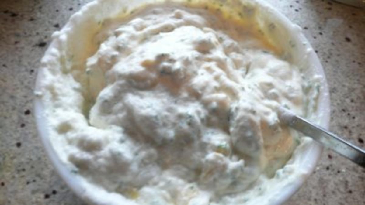 Kartoffelgratin mit Kräuterquarkhaube zu Chinakohl - Rezept - Bild Nr. 3