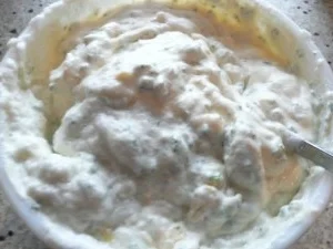 Kartoffelgratin mit Kräuterquarkhaube zu Chinakohl - Rezept - Bild Nr. 3