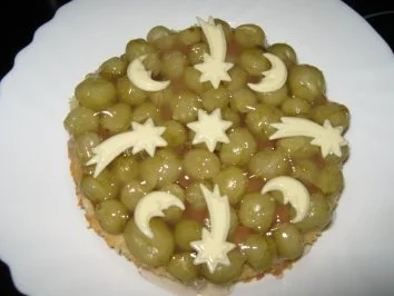 Kleiner Stachelbeerkuchen für eine 20er Form - Rezept