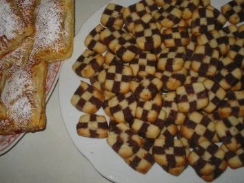 Rezept: Schwarz-Weiß-Bäckerei... Schwarz-Weiß-Bäckerei... - Rezept