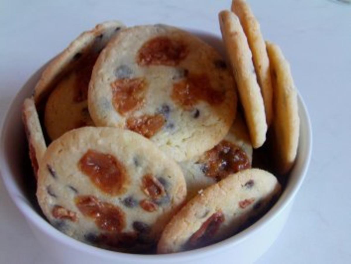 XXL Karamell-Mandel-Coockies - Rezept mit Bild - kochbar.de