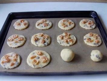 XXL Karamell-Mandel-Coockies - Rezept - Bild Nr. 4