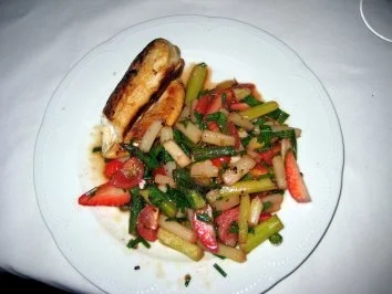 Rezept: Spargelsalat im Spätsommer Spargelsalat im Spätsommer - Rezept