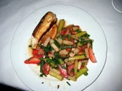 Spargelsalat im Spätsommer - Rezept