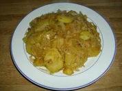 Kraut-Kartoffelgröstel - Rezept