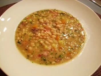 Weiße-Bohnen Eintopf - Rezept
