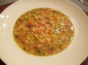 Weiße-Bohnen Eintopf - Rezept