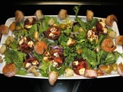 Gambas im Bettchen - Rezept