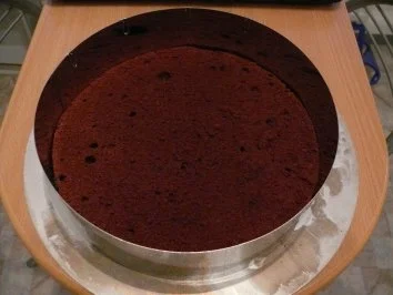 Rezept: Eierlikör~Sahnetorte mit Birnen Bild Nr. 2 Eierlikör~Sahnetorte mit Birnen - Rezept - Bild Nr. 2