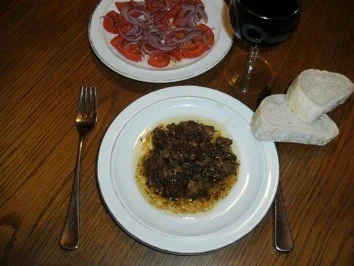 Rezept: Fleisch: Lammherz-Ragout Fleisch: Lammherz-Ragout - Rezept