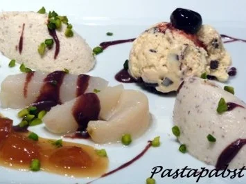 Birnen-Mandel-Mousse an Limoncello Birnen und mehr - Rezept - Bild Nr. 6