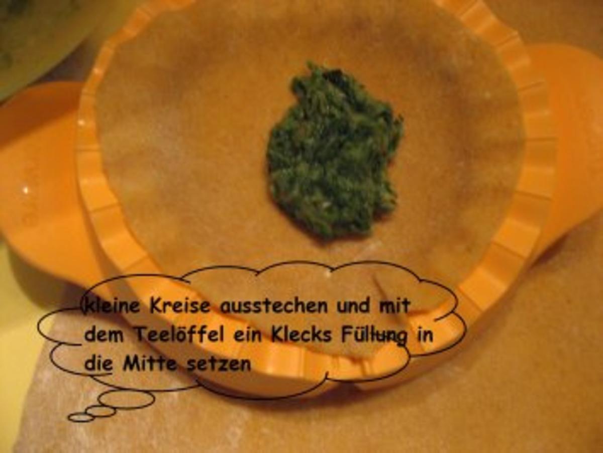 Teigwaren- Hähnchen-Spinat-Ravioli - Rezept - Bild Nr. 7
