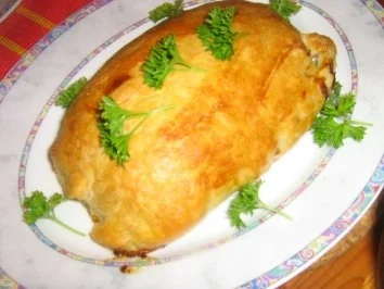 Hähnchenbrustfilet in Kraut und Blätterteig versteckt - Rezept - Bild Nr. 10