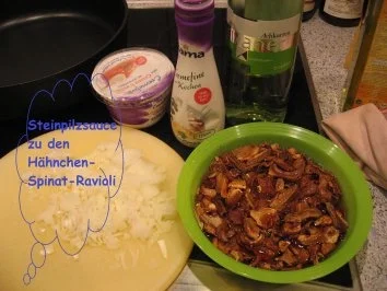 Rezept: Sauce- Steinpilzsauce Bild Nr. 2 Sauce- Steinpilzsauce - Rezept - Bild Nr. 2