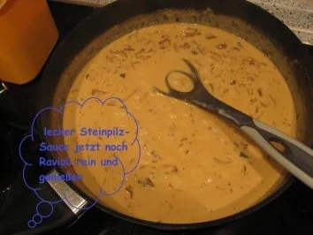 Rezept: Sauce- Steinpilzsauce Bild Nr. 4 Sauce- Steinpilzsauce - Rezept - Bild Nr. 4