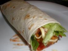 WRAP...fast genauso gut wie der Crispy Chicken Wrap von Mc Donalds - Rezept