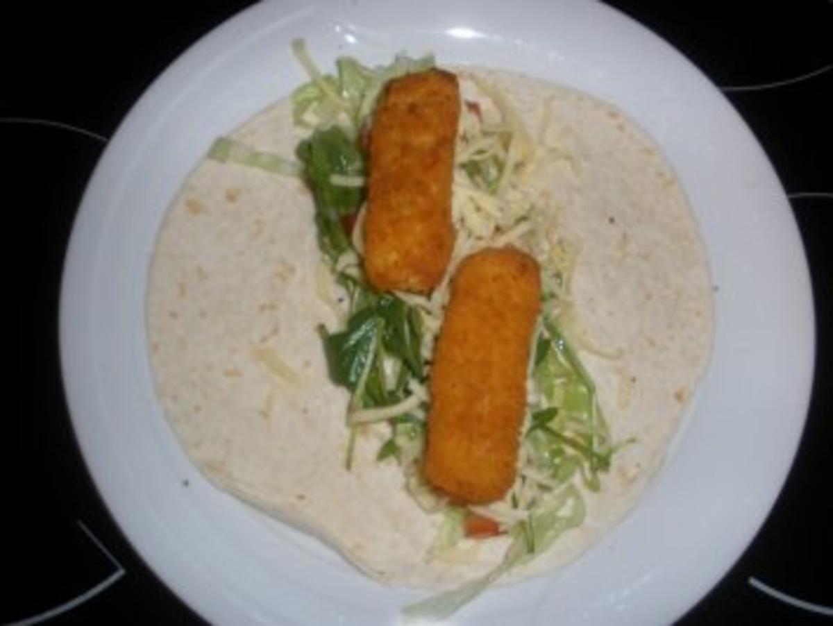 WRAP...fast genauso gut wie der Crispy Chicken Wrap von Mc Donalds - Rezept - Bild Nr. 6