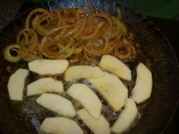 Leber geschmort - süß -sauer - Rezept - Bild Nr. 7